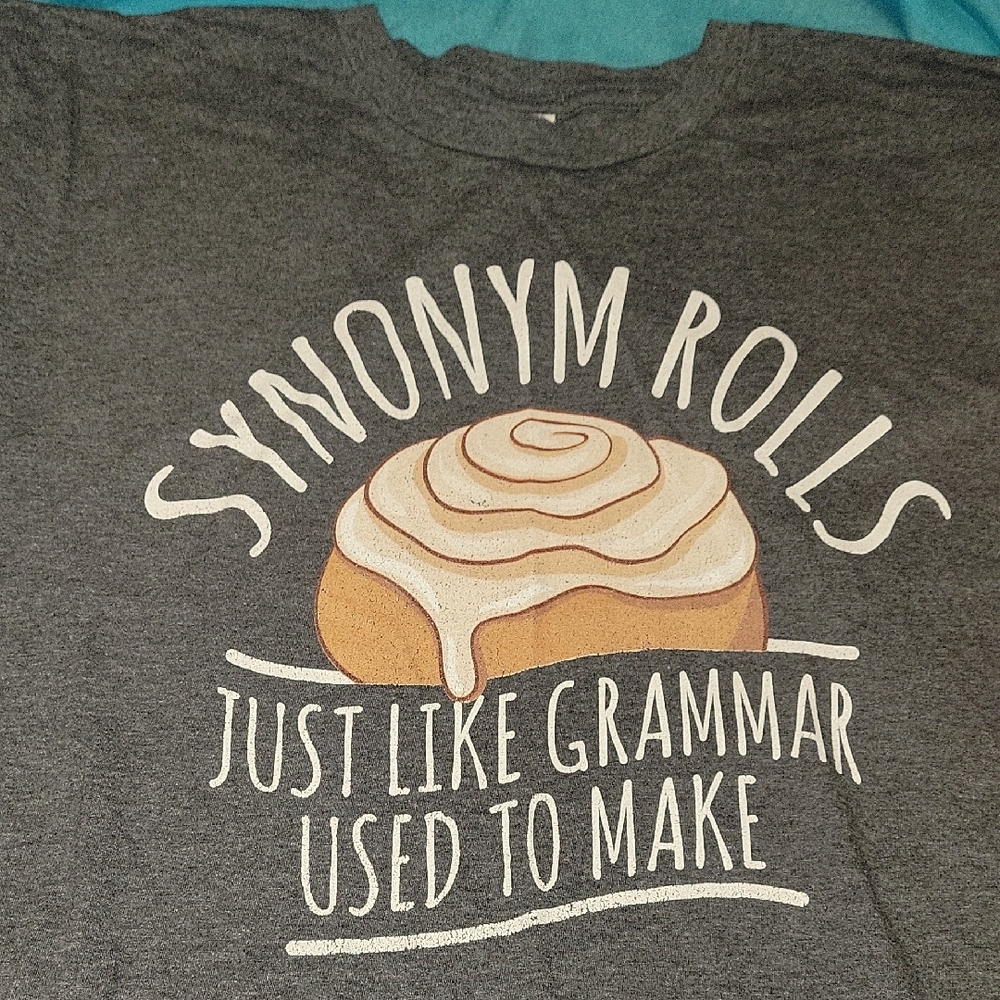 Port & Company Men's 2XL Gray Synonym Rolls Graphic T-Shirt